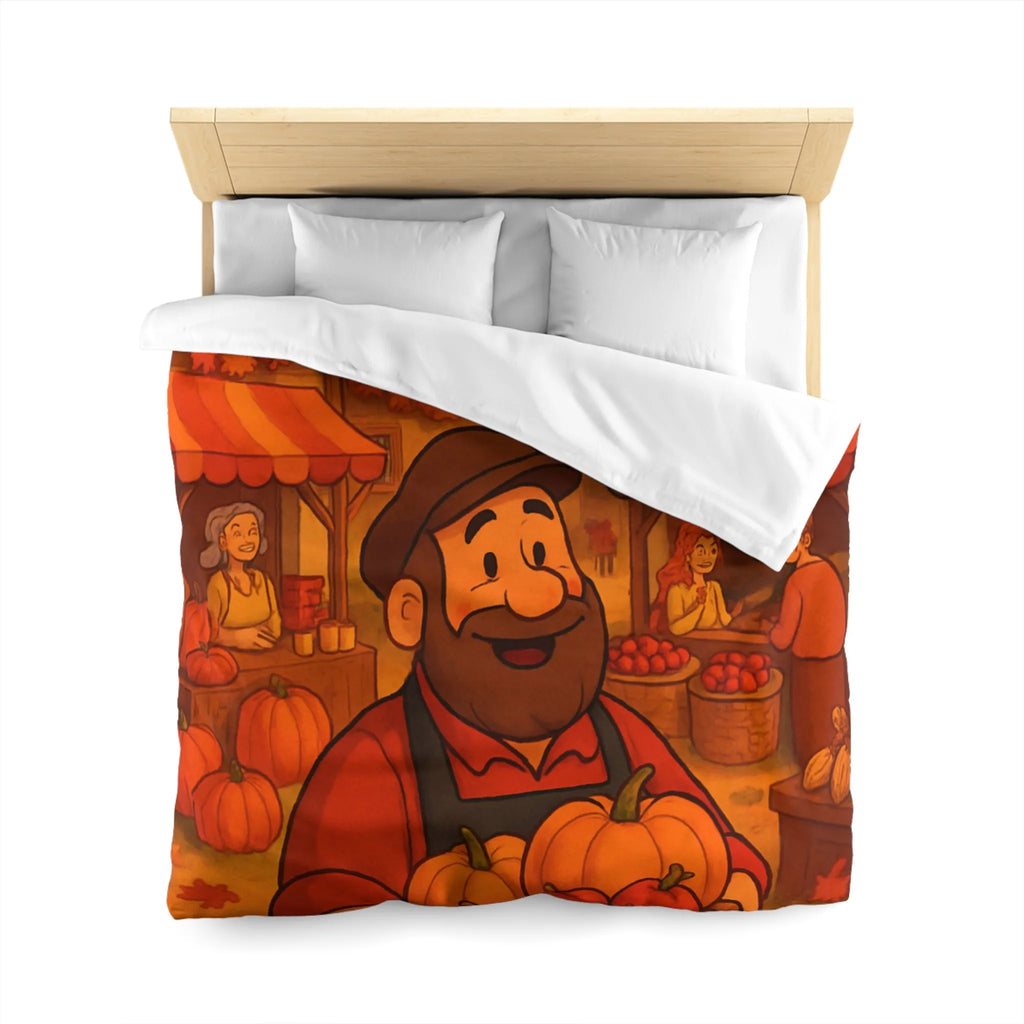 Housse de Couette Microfibre Art Graphique Contemporain Style Décoratif Chambre Tendance