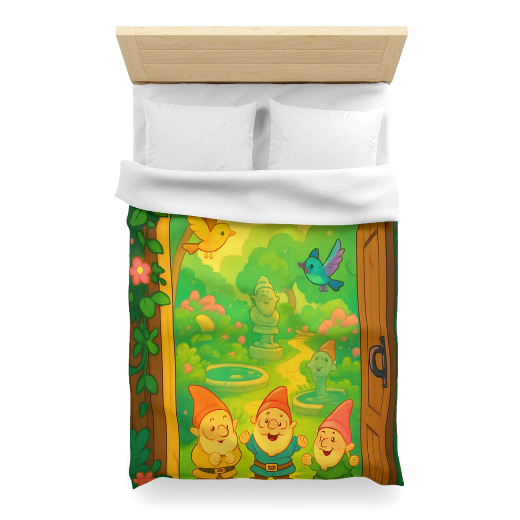 Housse de Couette Microfibre Motif Créatif Original Style Contemporain Chambre Élégante