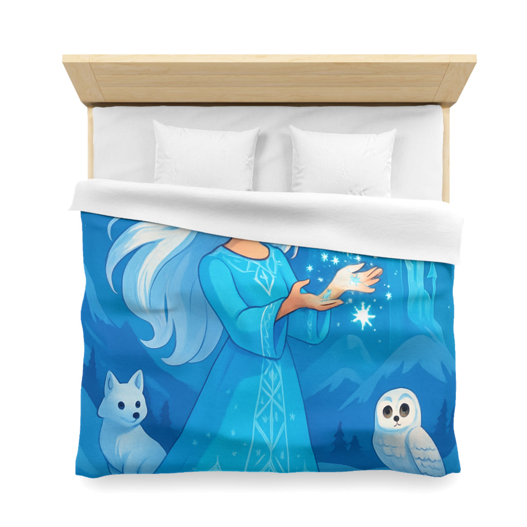 Housse de Couette Microfibre Motif Créatif Original Style Contemporain Chambre Élégante