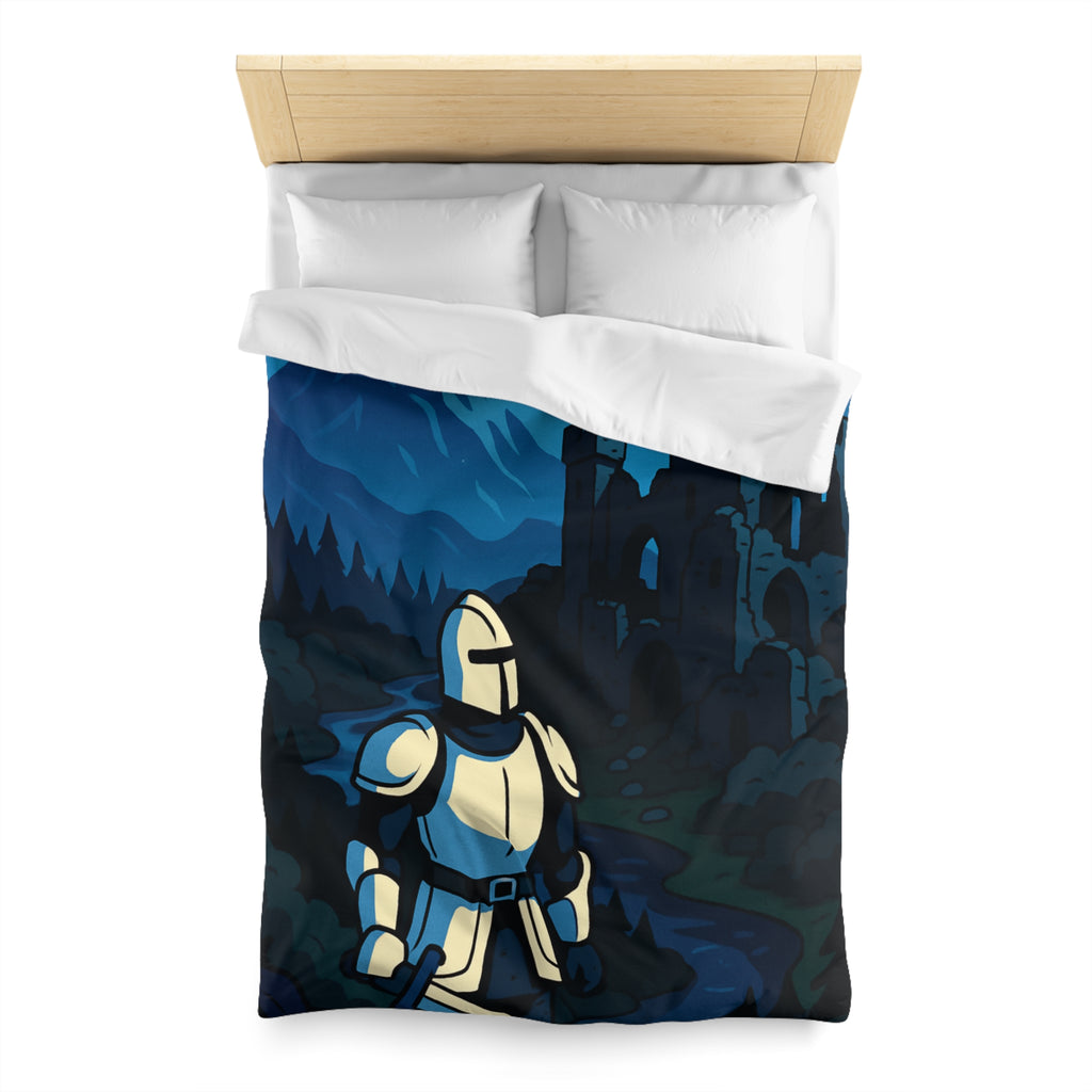 Housse de Couette Microfibre Illustration Unique Design Moderne Décoration Intérieure Raffinée