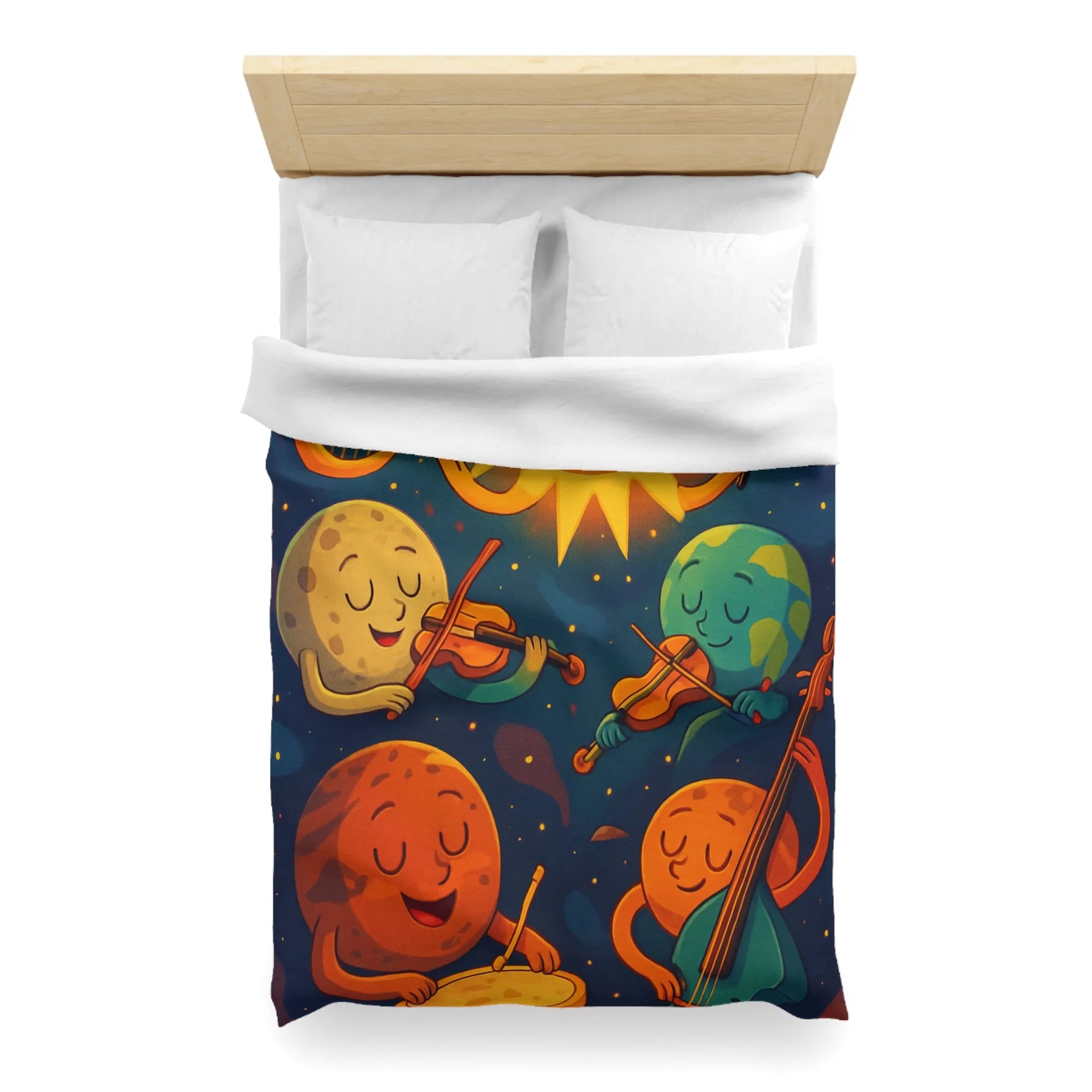 Housse de Couette Microfibre Création Artistique Moderne Design Exclusif Décoration Chambre