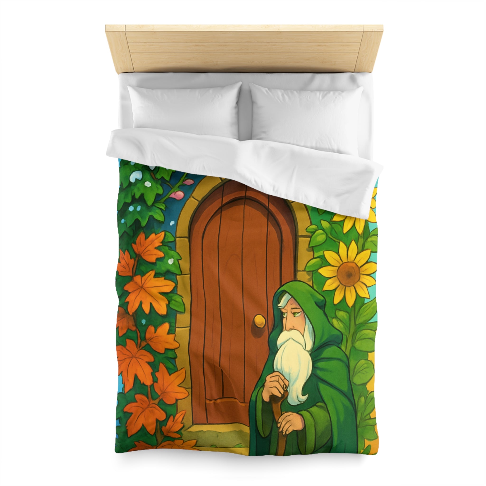 Housse de Couette Microfibre Création Artistique Moderne Design Exclusif Décoration Chambre