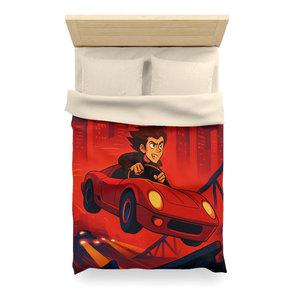 Housse de Couette Microfibre Création Artistique Moderne Design Exclusif Décoration Chambre