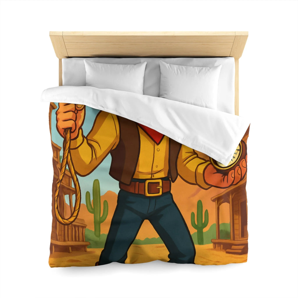 Cowboy Cartoonesque dans le Désert, Lasso et Boussole, Aventure Far West Humoristique