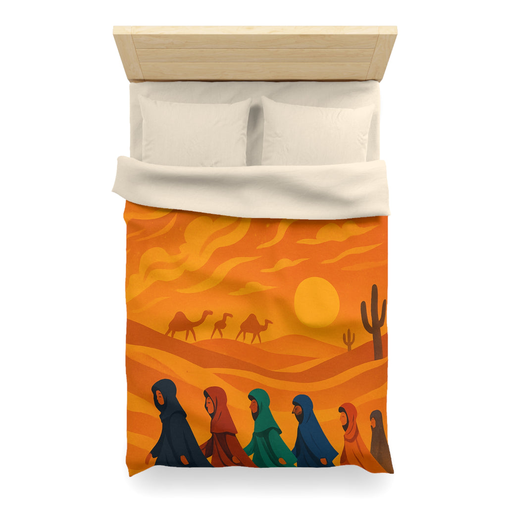 Housse de Couette Microfibre Création Artistique Moderne Design Exclusif Décoration Chambre