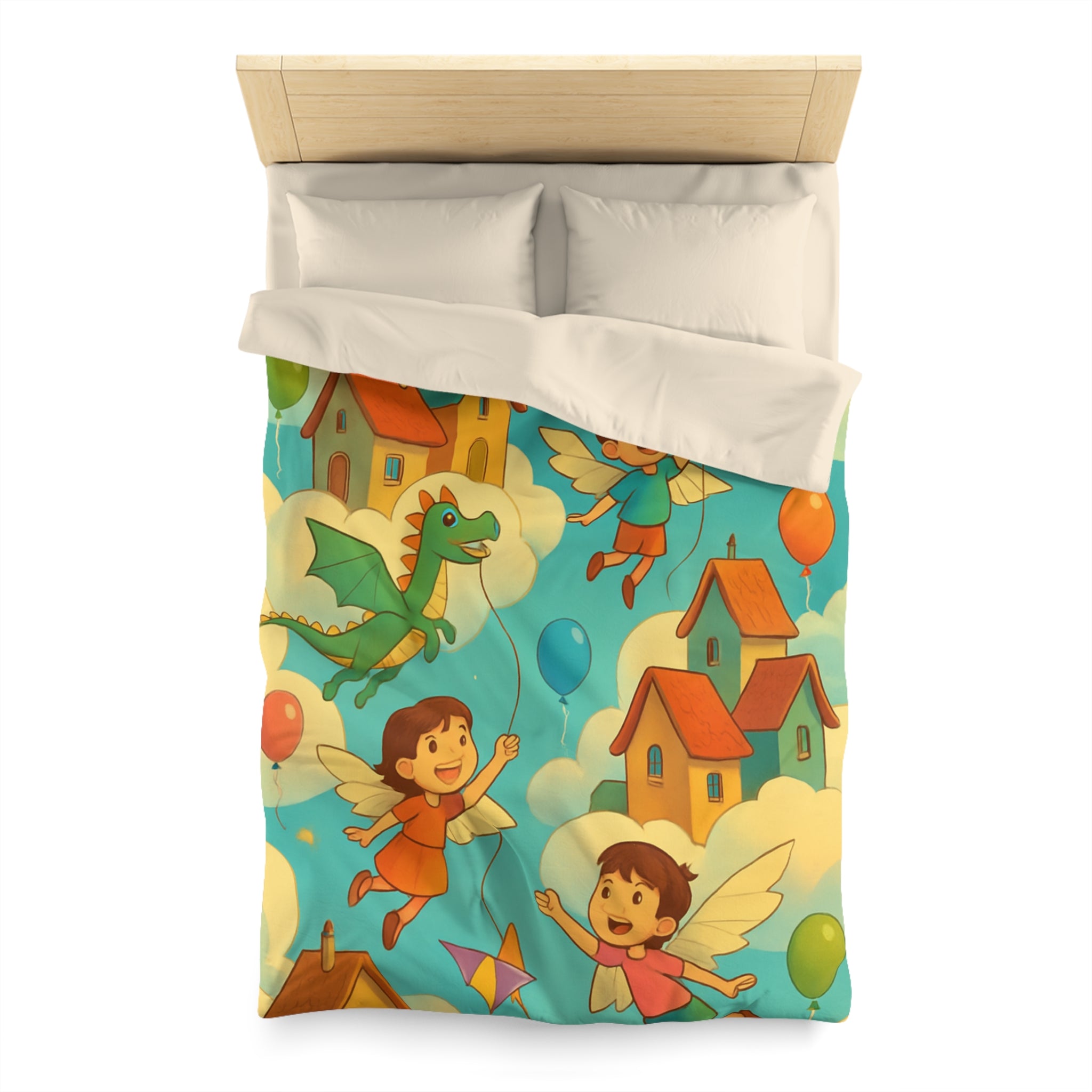 Housse de Couette Microfibre Création Artistique Moderne Design Exclusif Décoration Chambre