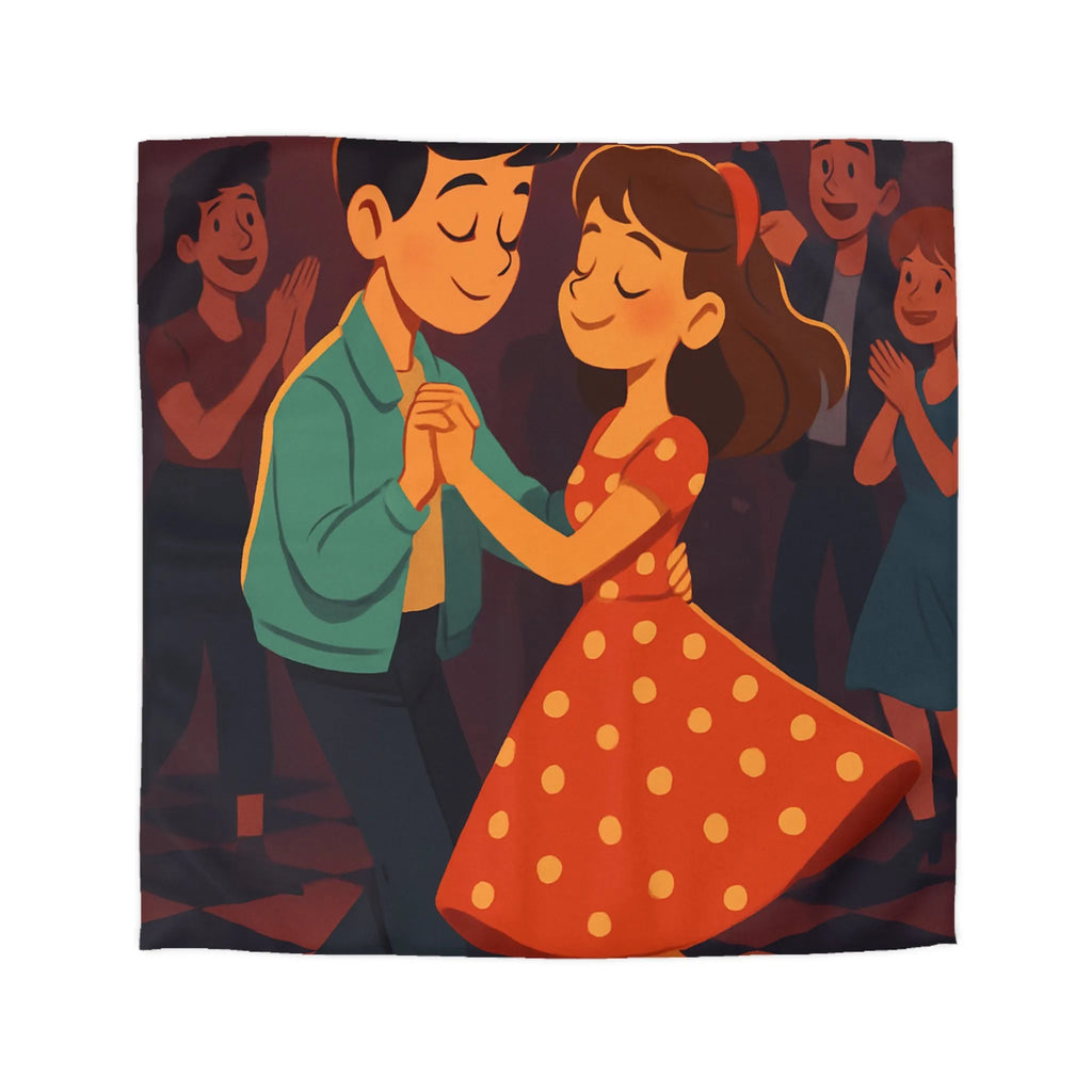 Housse de Couette Microfibre Art Graphique Contemporain Style Décoratif Chambre Tendance