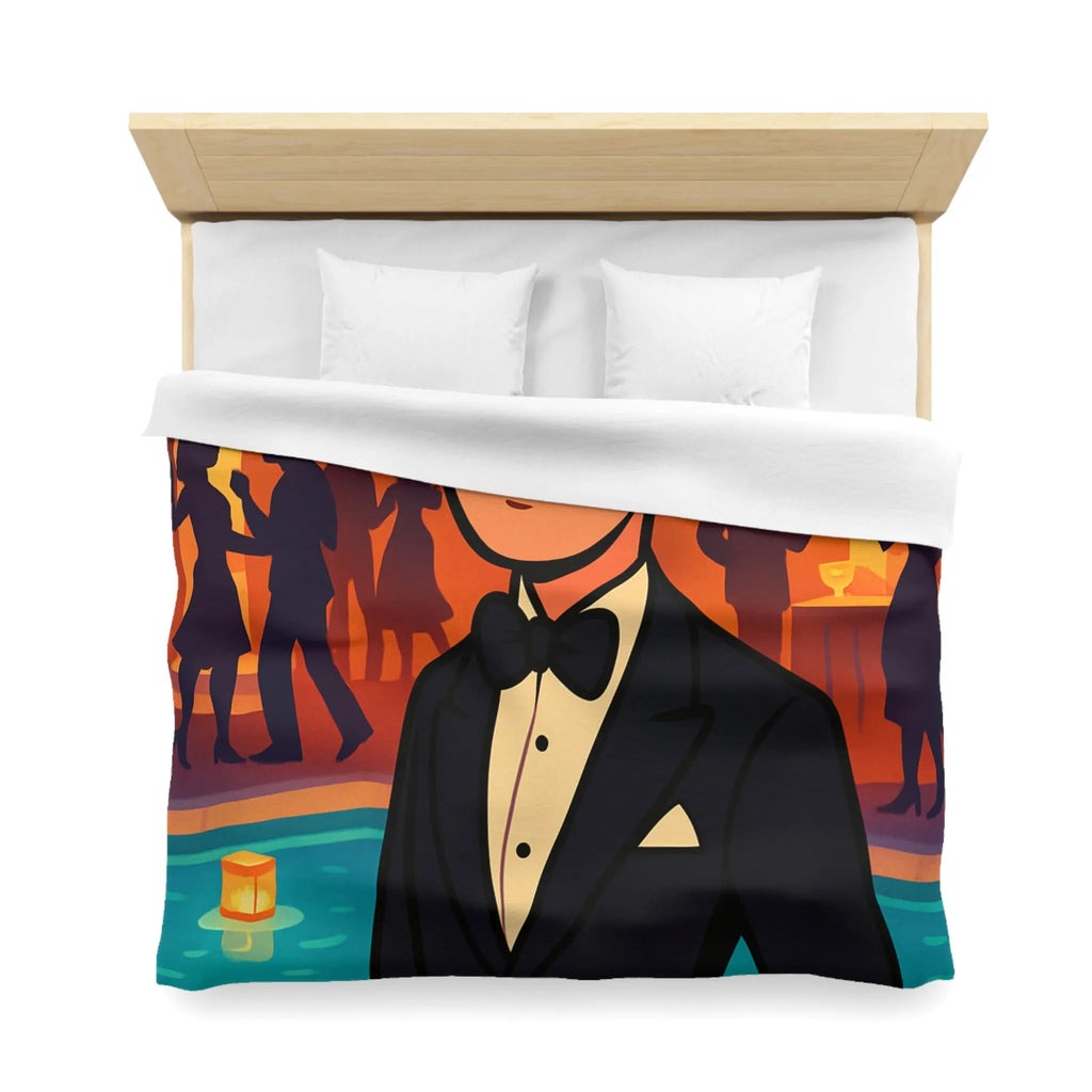 Élégance Nocturne : Motifs Inspirés de Soirées Glamour Art Déco Pour Chambre Distinguée