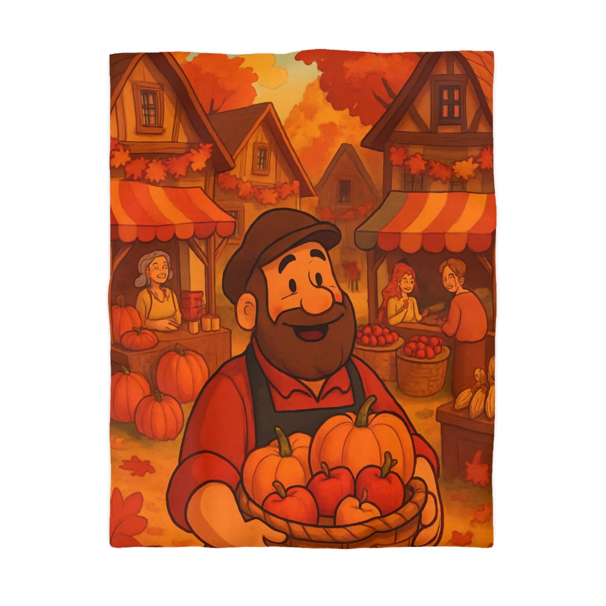 Housse de Couette Microfibre Art Graphique Contemporain Style Décoratif Chambre Tendance