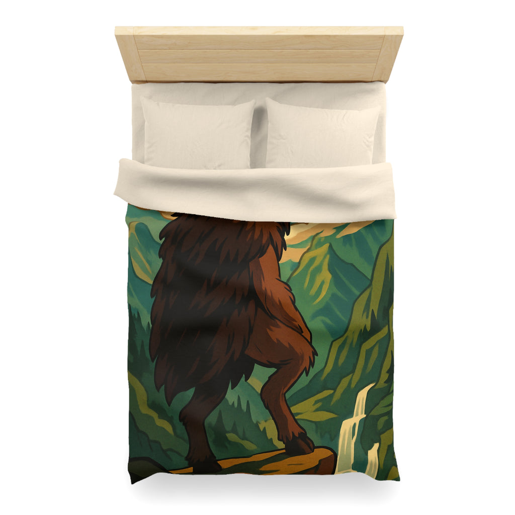 Housse de Couette Microfibre Design Artistique Moderne Décoration Chambre Confort Premium