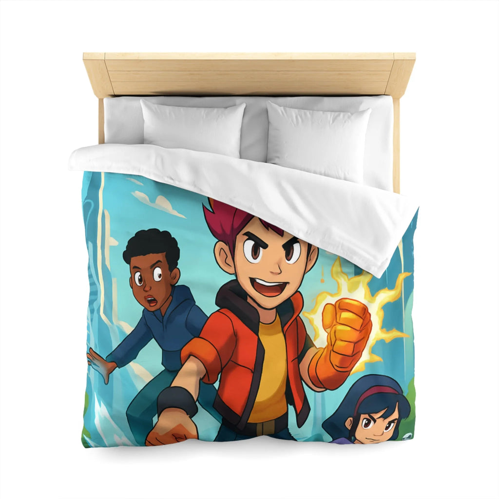 Housse de Couette Microfibre Création Artistique Moderne Design Exclusif Décoration Chambre