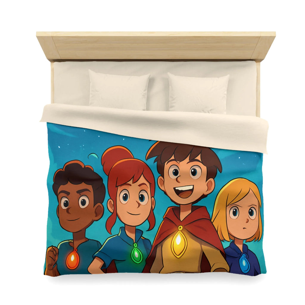 Housse de Couette Microfibre Création Artistique Moderne Design Exclusif Décoration Chambre