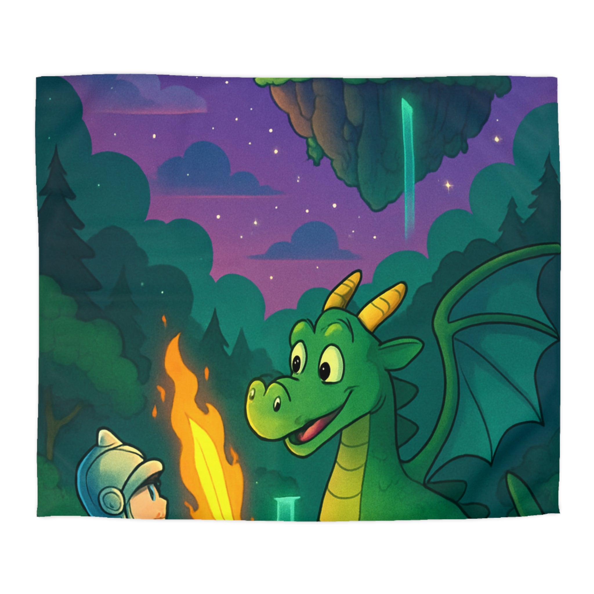 Housse de Couette Microfibre Motif Créatif Original Style Contemporain Chambre Élégante