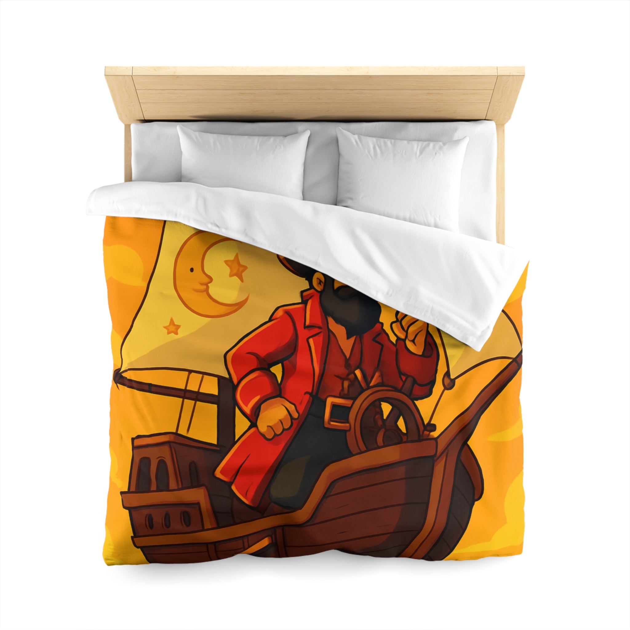 Housse de Couette Microfibre Design Artistique Moderne Décoration Chambre Confort Premium