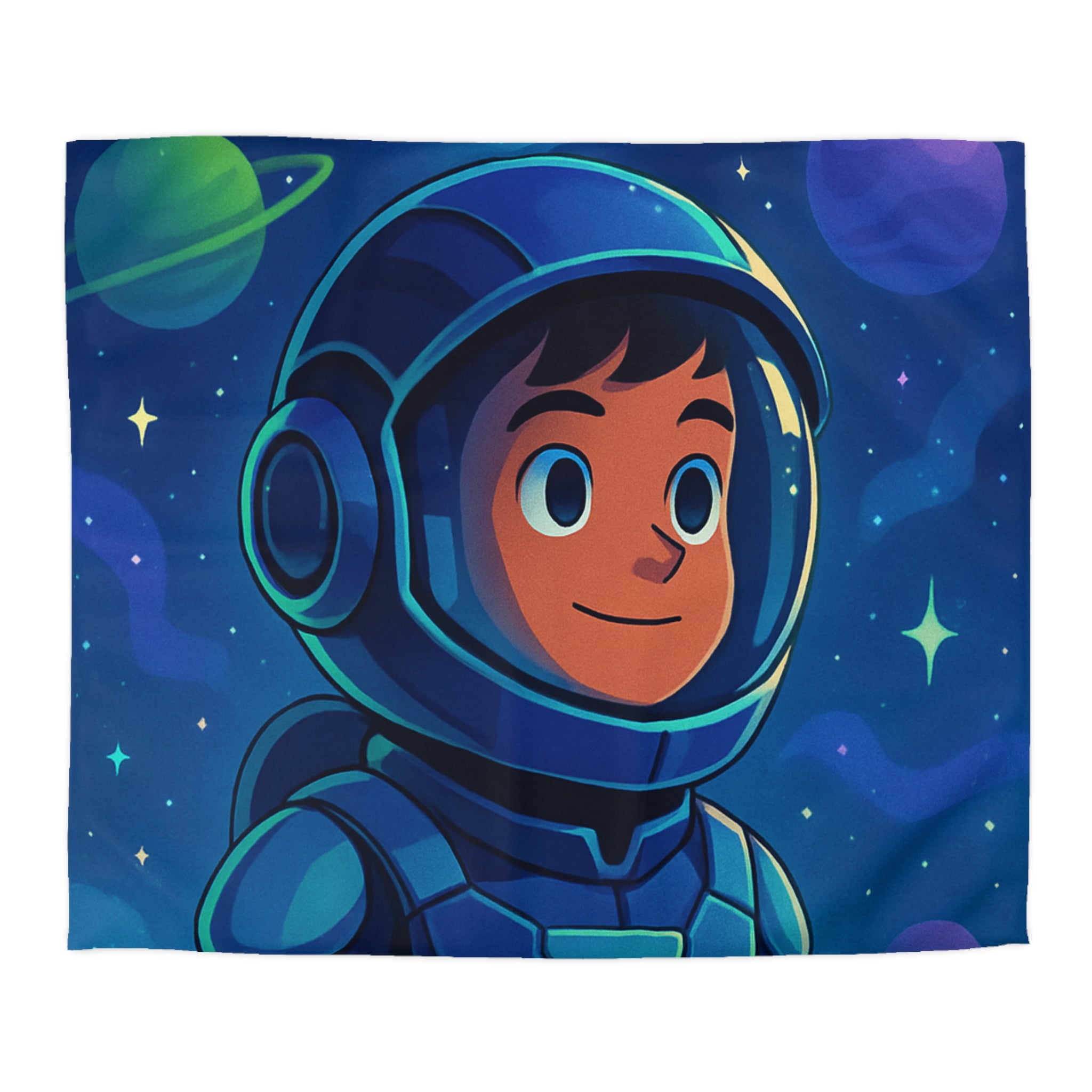 Housse de Couette Microfibre Illustration Unique Design Moderne Décoration Intérieure Raffinée