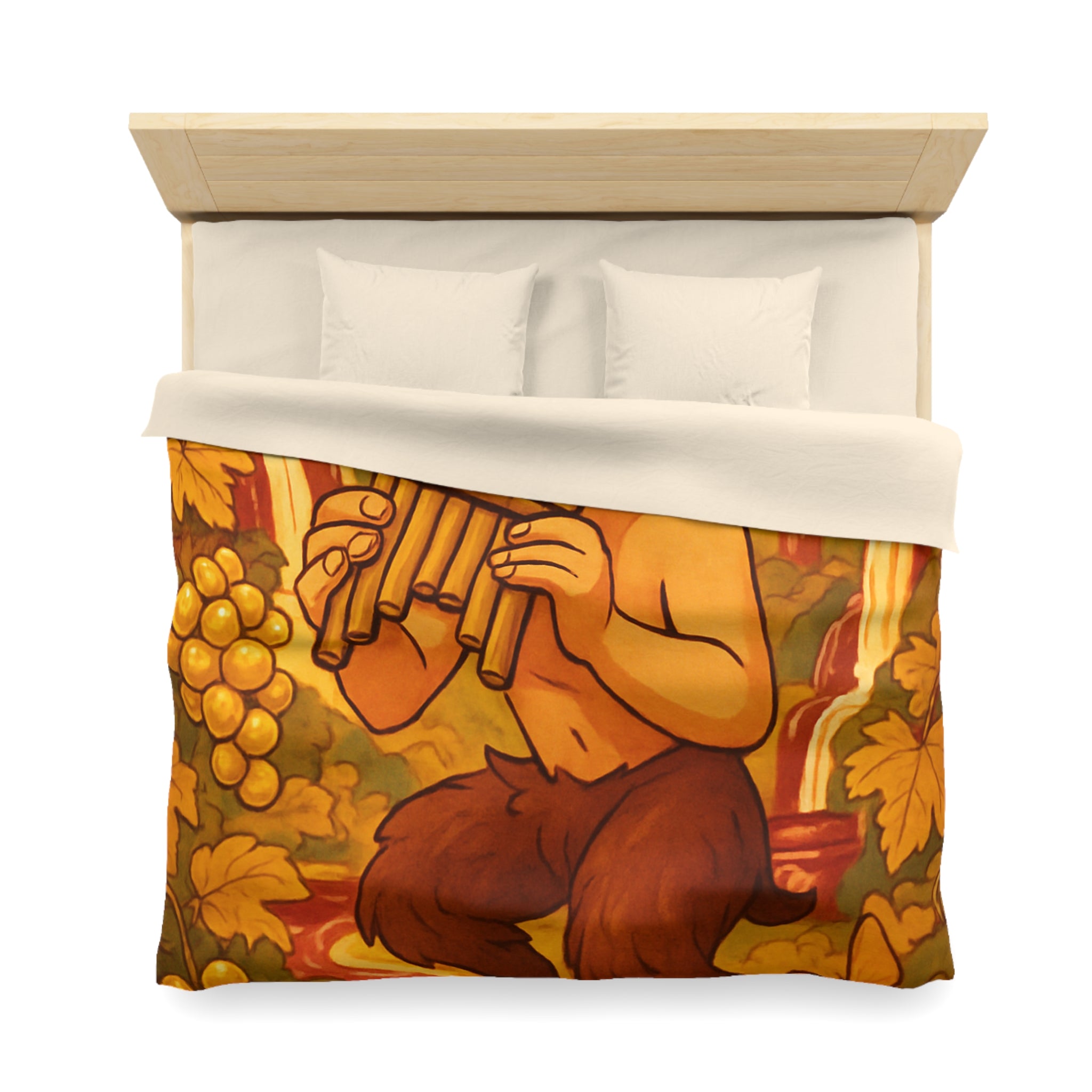 Housse de Couette Microfibre Illustration Unique Design Moderne Décoration Intérieure Raffinée