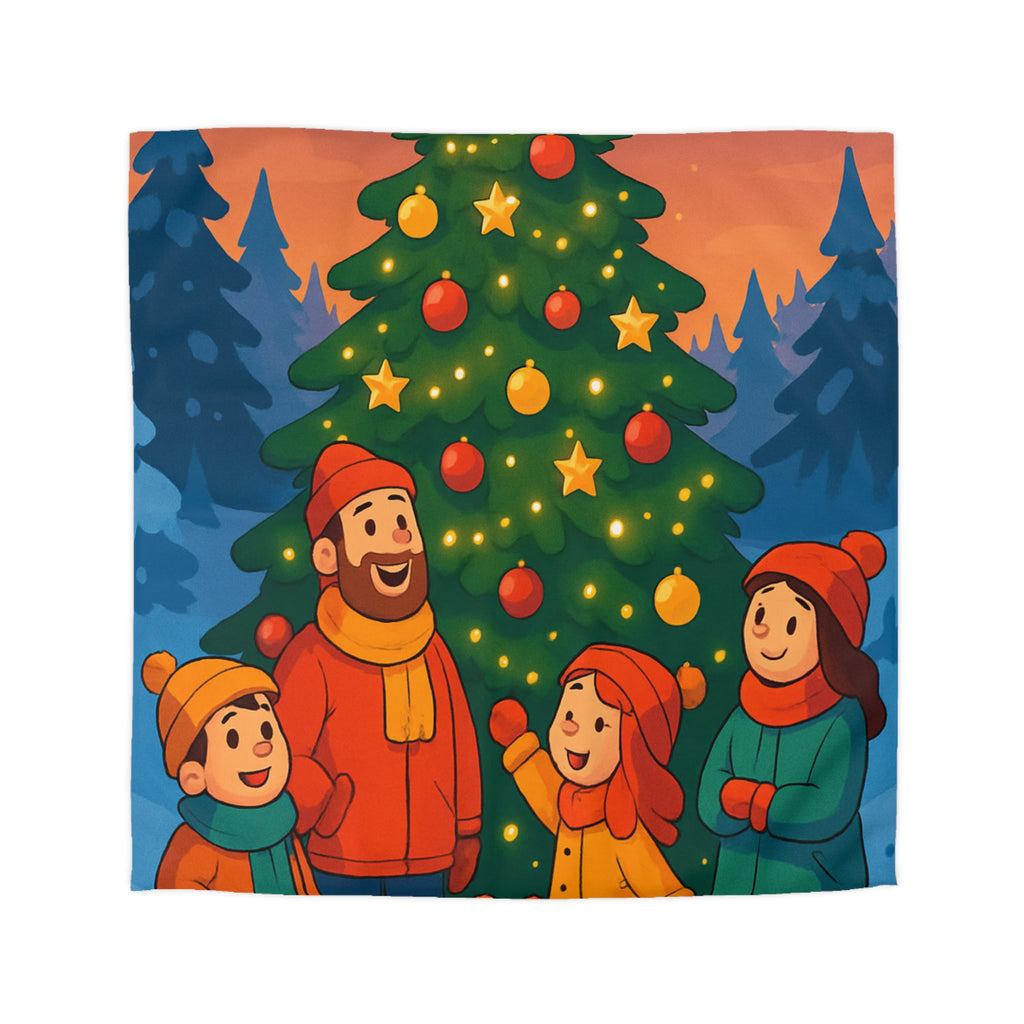 Housse de Couette Microfibre Illustration Unique Design Moderne Décoration Intérieure Raffinée