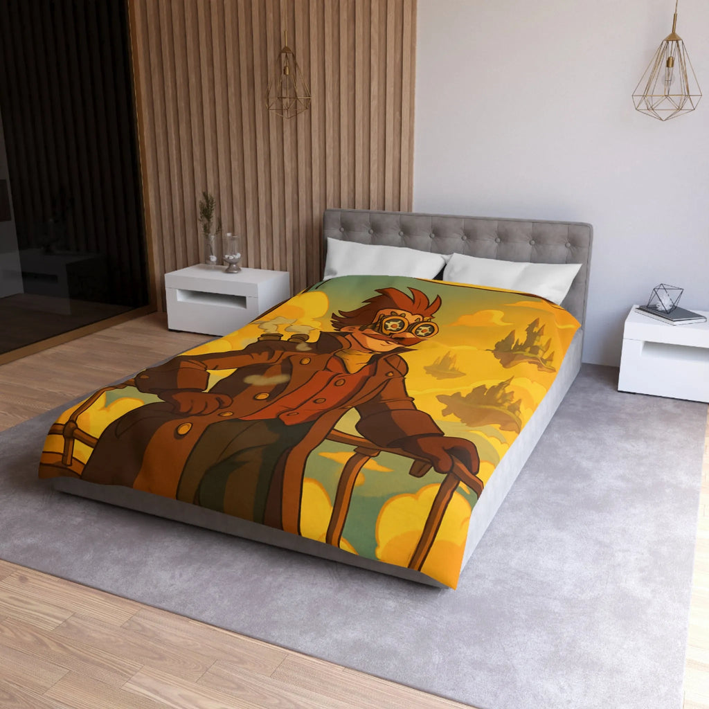 Housse de Couette Microfibre Création Artistique Moderne Design Exclusif Décoration Chambre