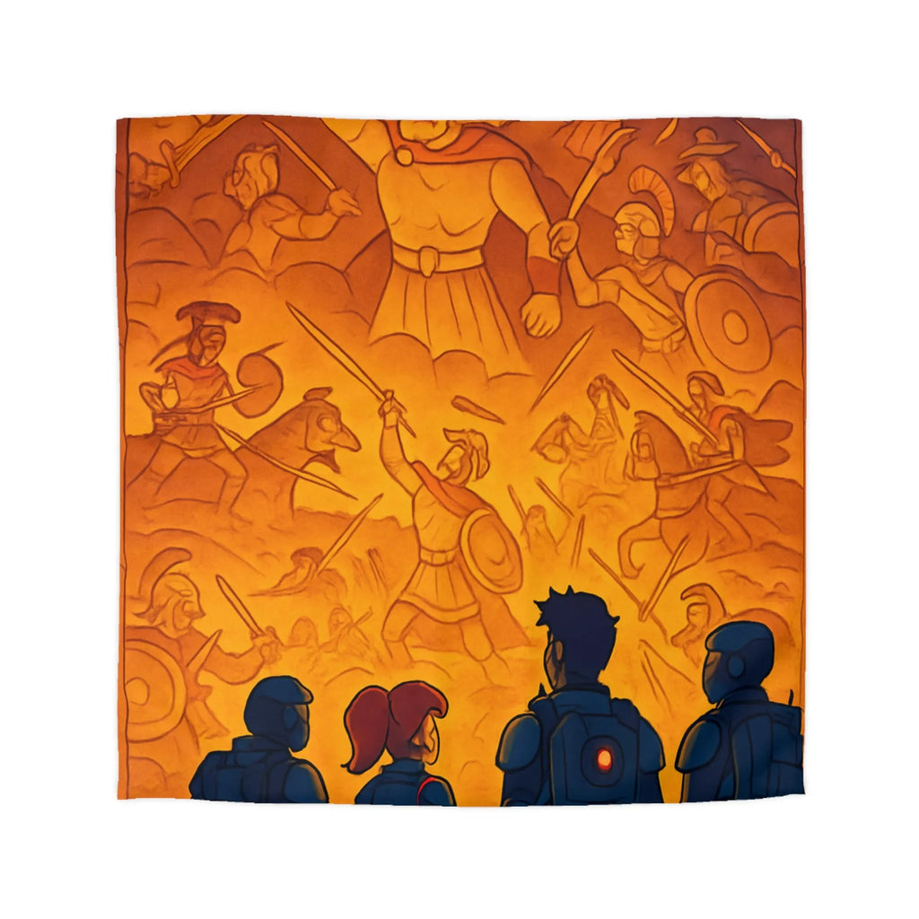 Housse de Couette Aventure Space Opéra Guerriers pour Fans de Science-fiction Épique