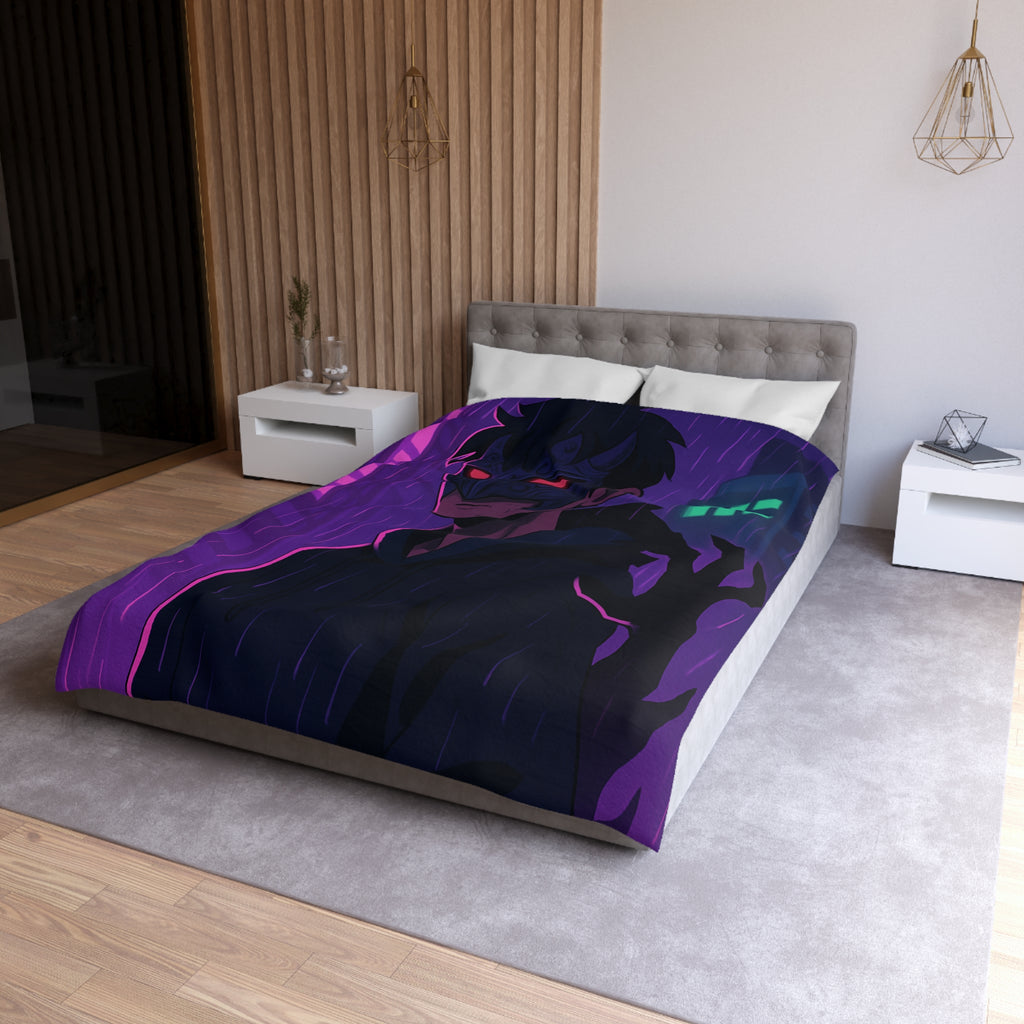 Housse de Couette Microfibre Design Artistique Moderne Décoration Chambre Confort Premium