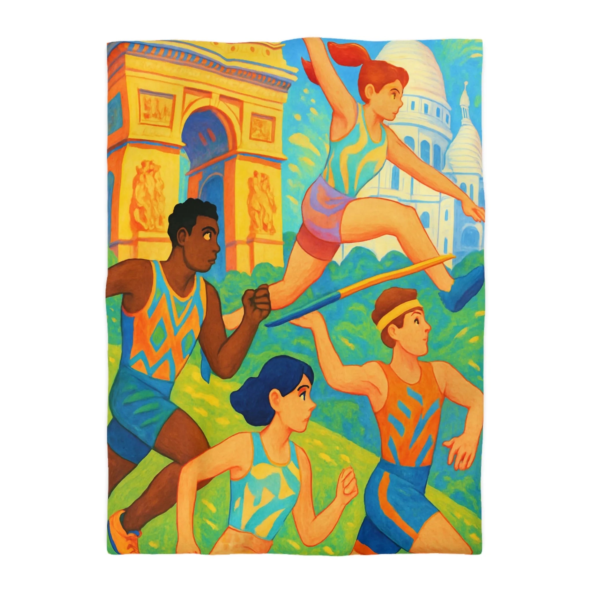 Housse de Couette Microfibre Création Artistique Moderne Design Exclusif Décoration Chambre