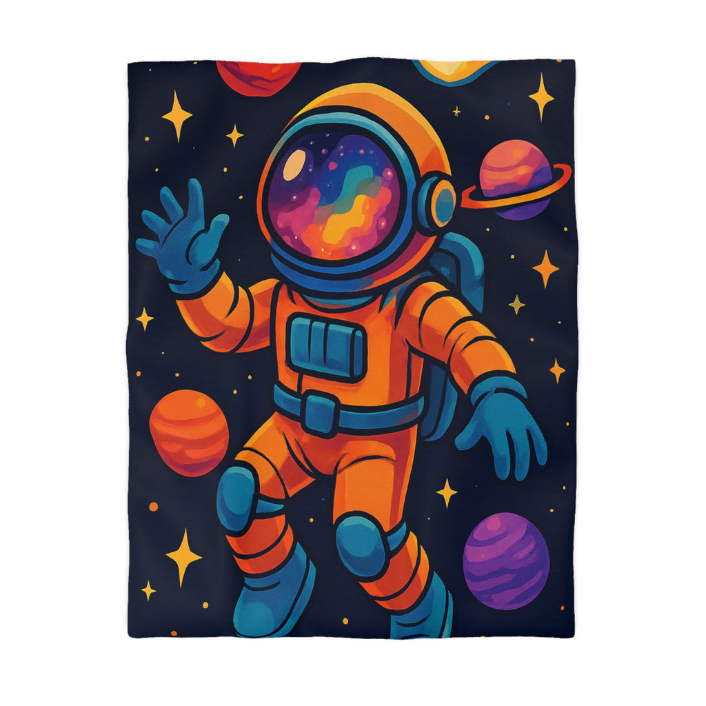 Housse de Couette Microfibre Illustration Unique Design Moderne Décoration Intérieure Raffinée