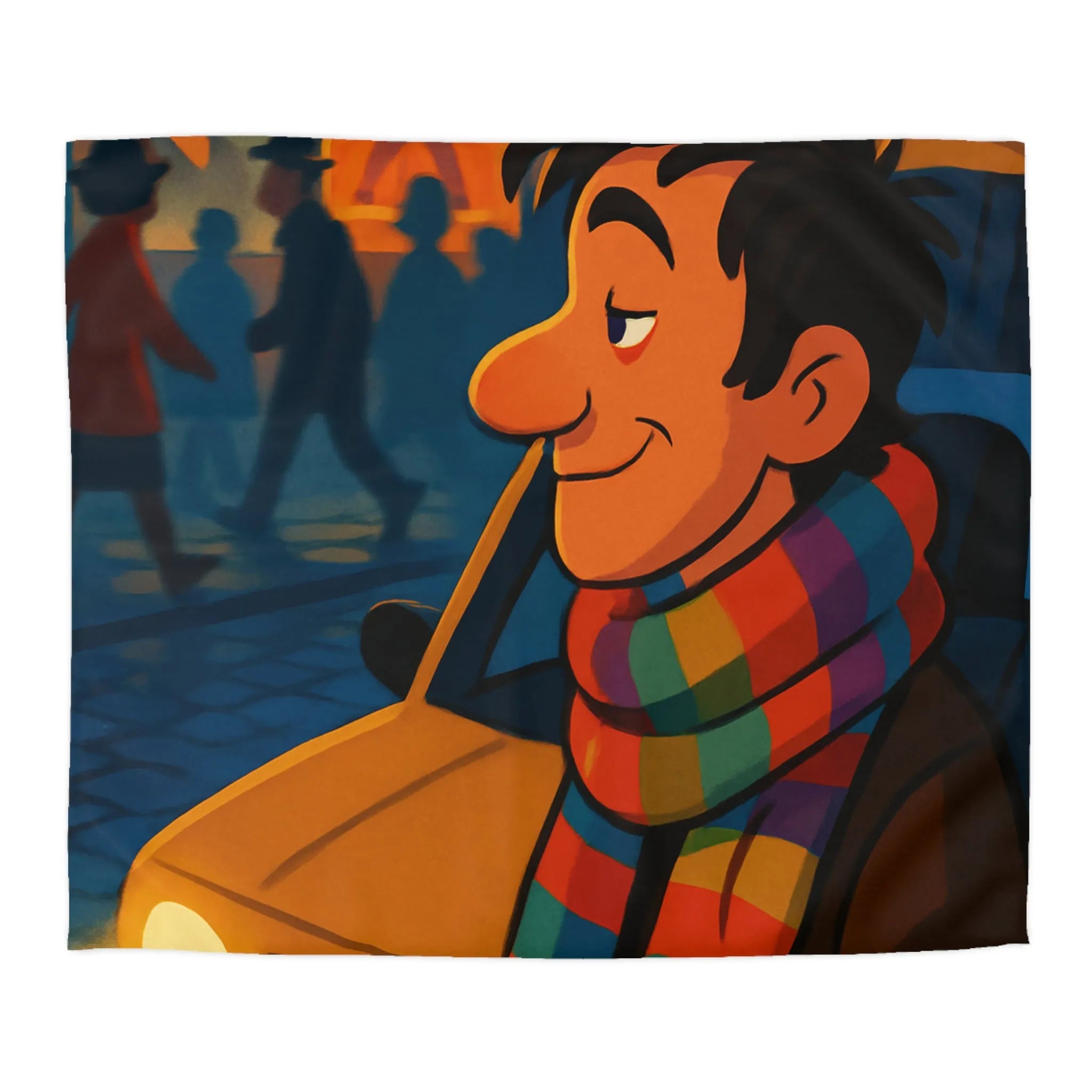 Housse de Couette Microfibre Art Graphique Contemporain Style Décoratif Chambre Tendance