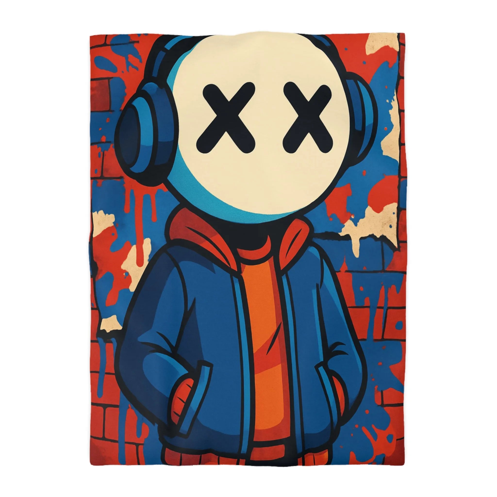 Housse de Couette Microfibre Création Artistique Moderne Design Exclusif Décoration Chambre