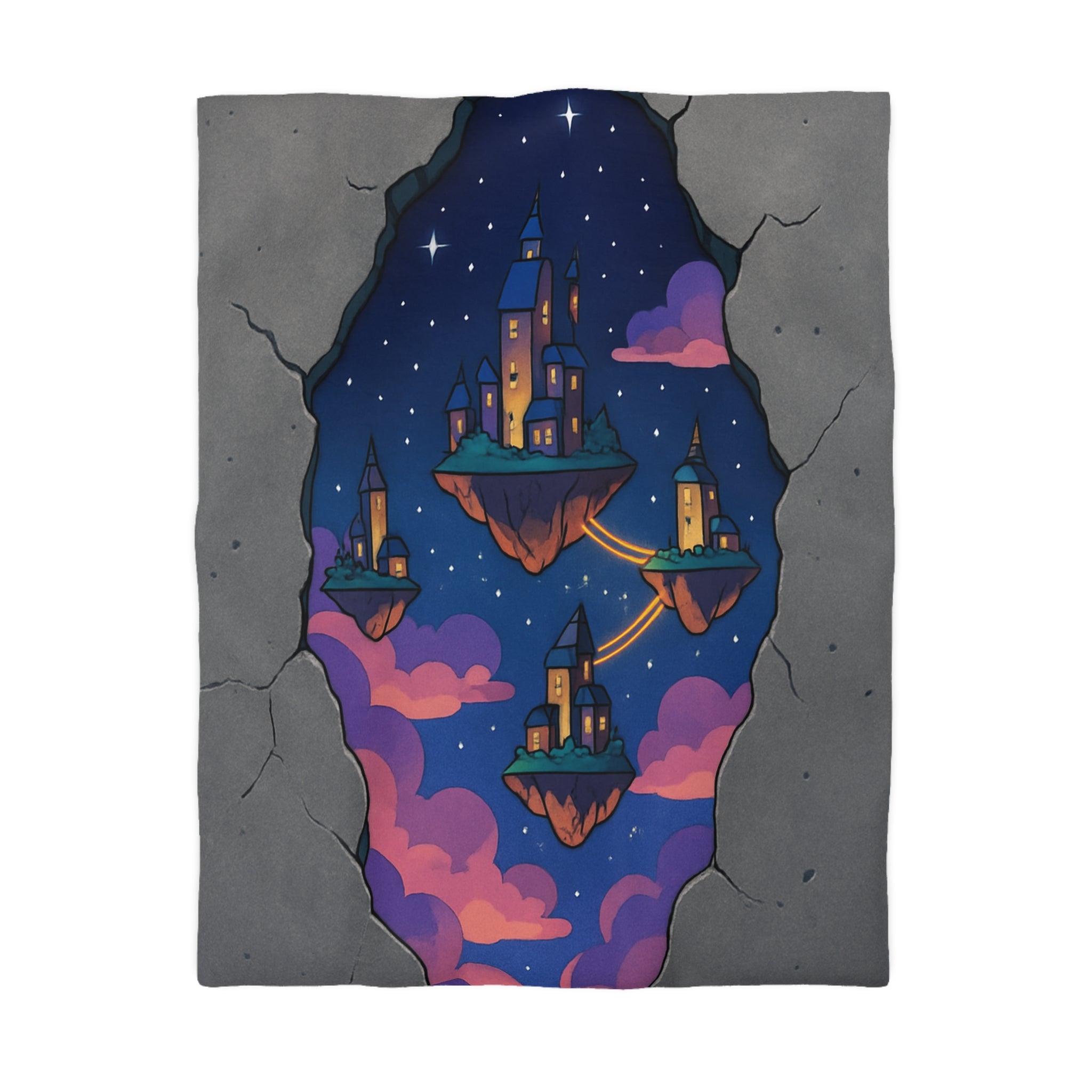 Housse de Couette Microfibre Création Artistique Moderne Design Exclusif Décoration Chambre