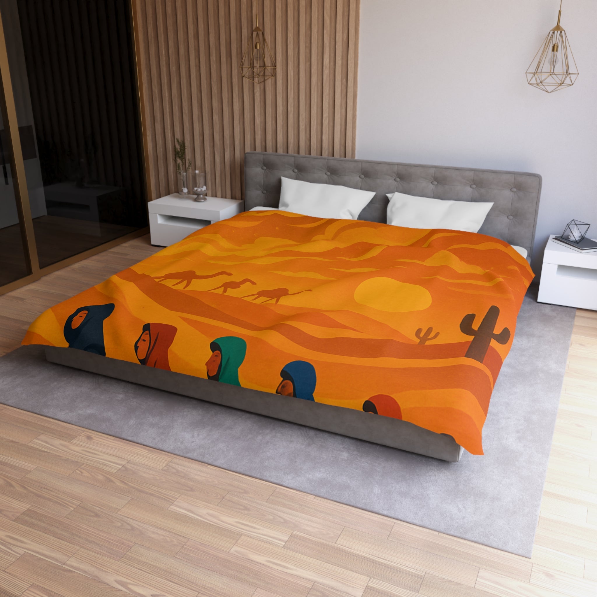 Housse de Couette Microfibre Création Artistique Moderne Design Exclusif Décoration Chambre