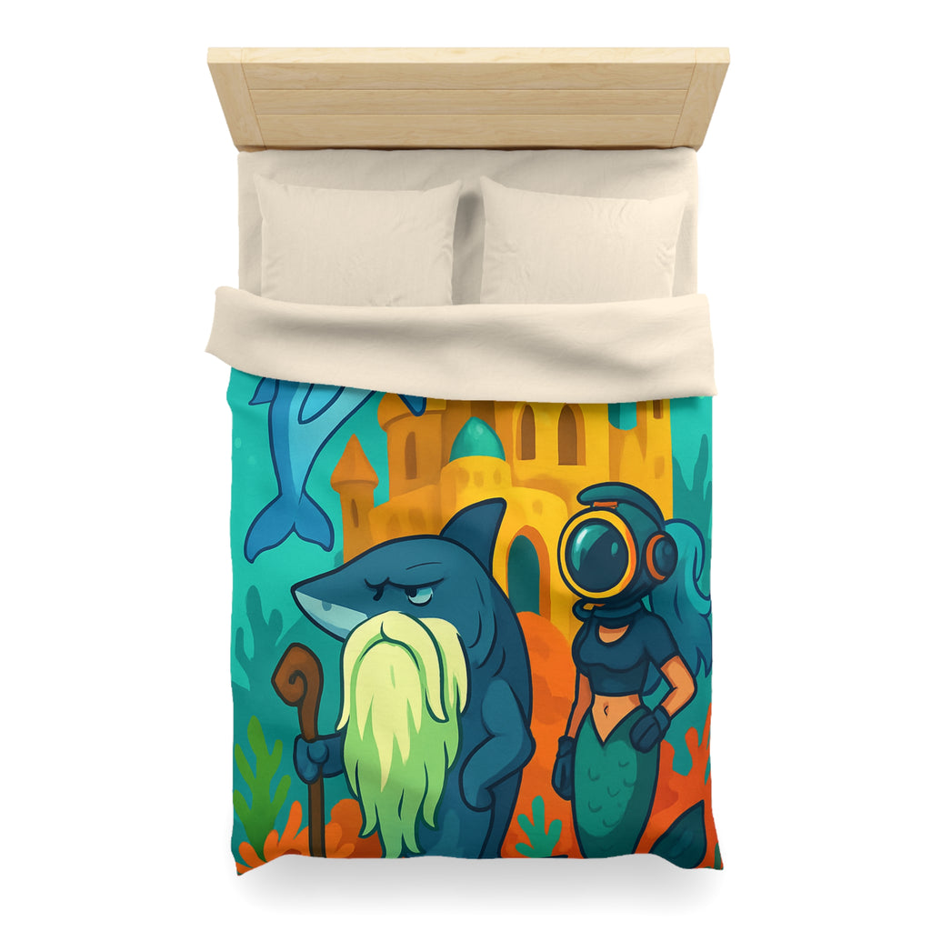 Housse de Couette Microfibre Création Artistique Moderne Design Exclusif Décoration Chambre