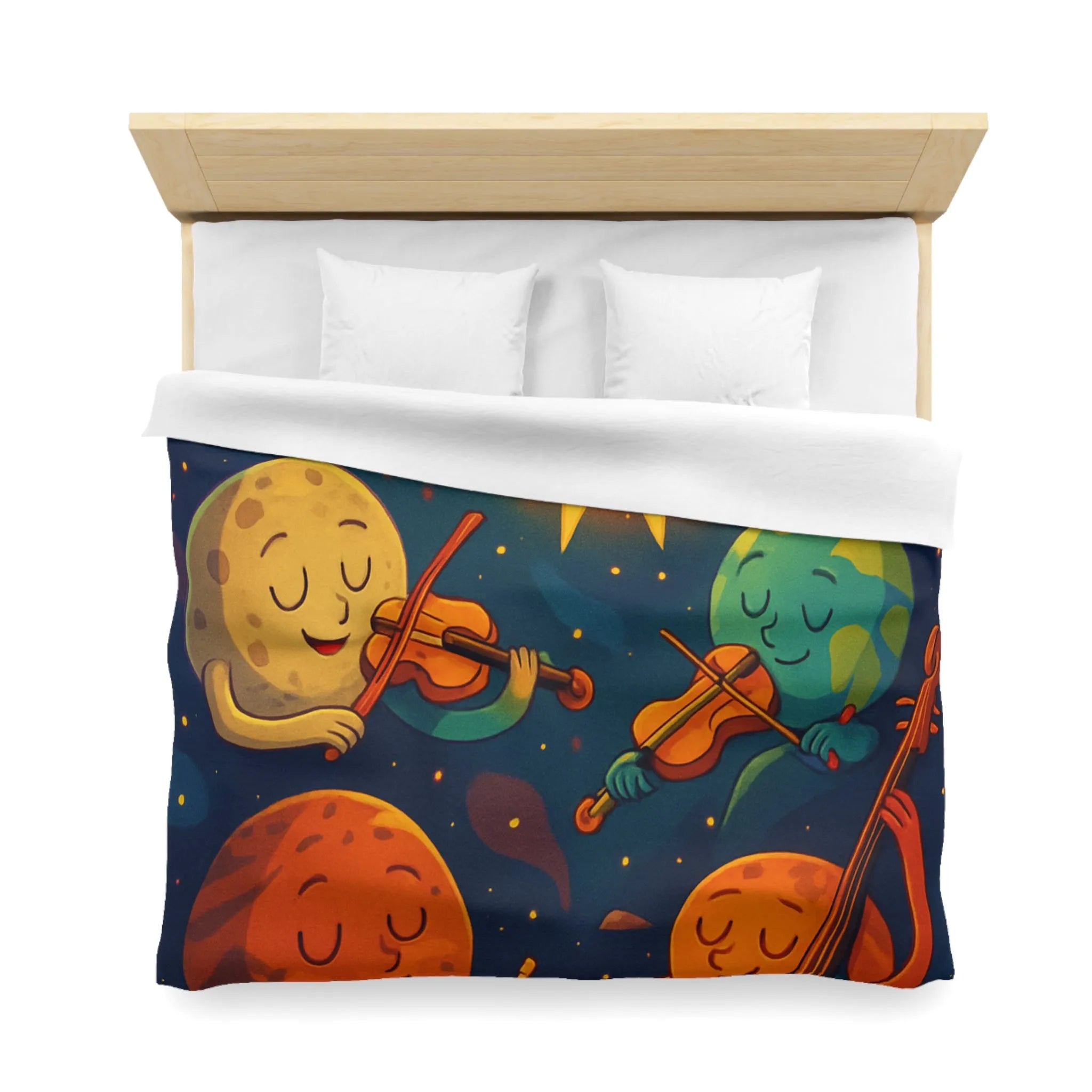 Housse de Couette Microfibre Création Artistique Moderne Design Exclusif Décoration Chambre