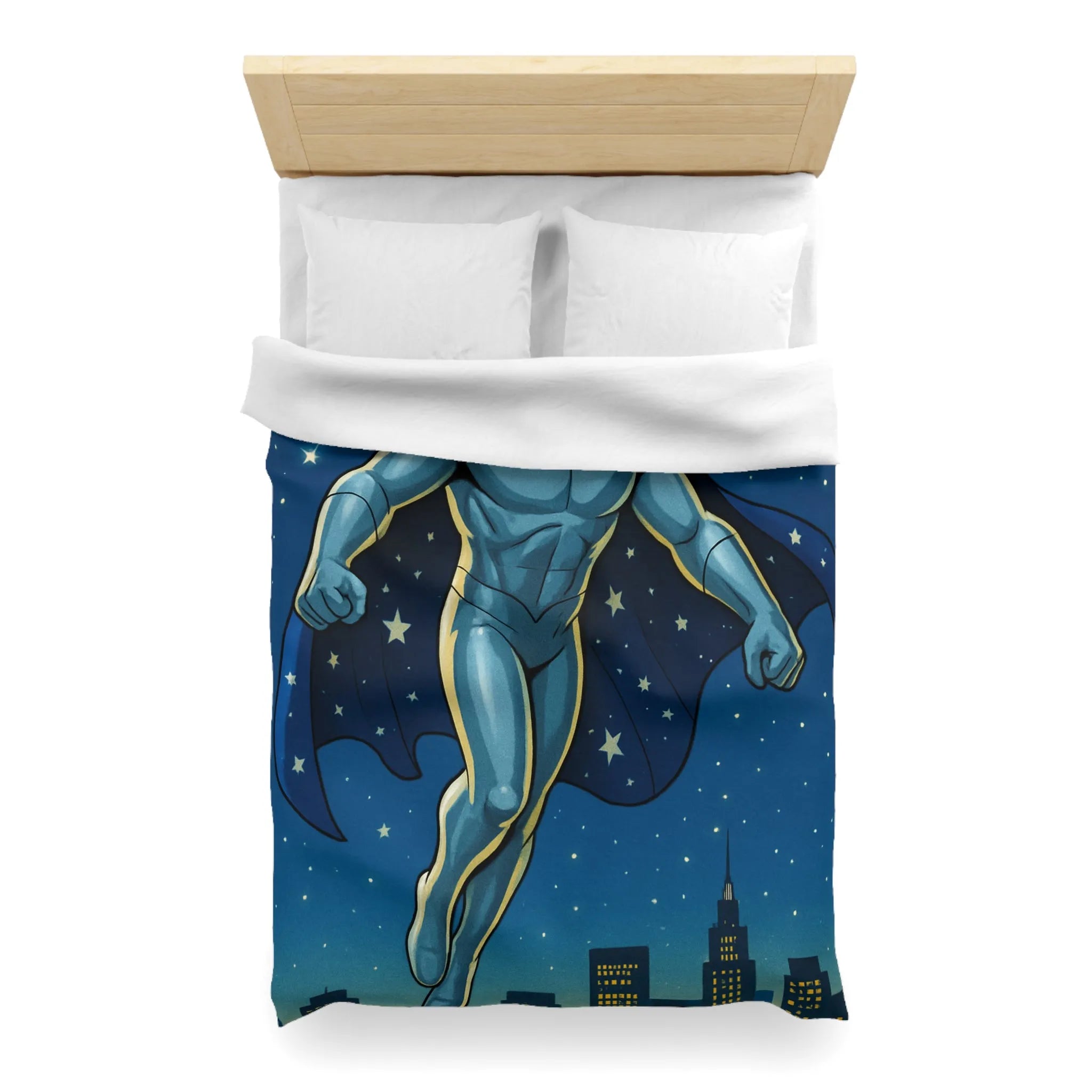 Housse de Couette Microfibre Art Graphique Contemporain Style Décoratif Chambre Tendance