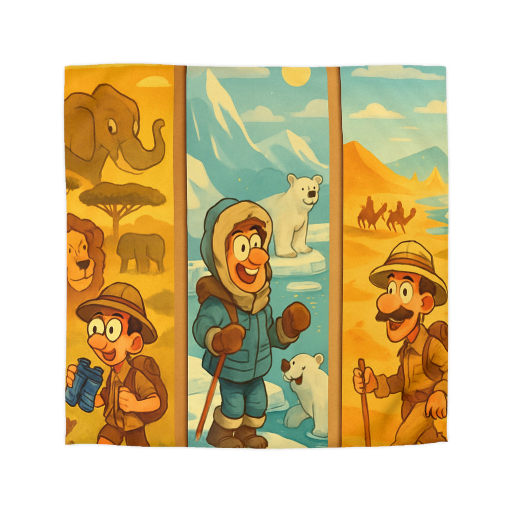 Housse de Couette Microfibre Création Artistique Moderne Design Exclusif Décoration Chambre