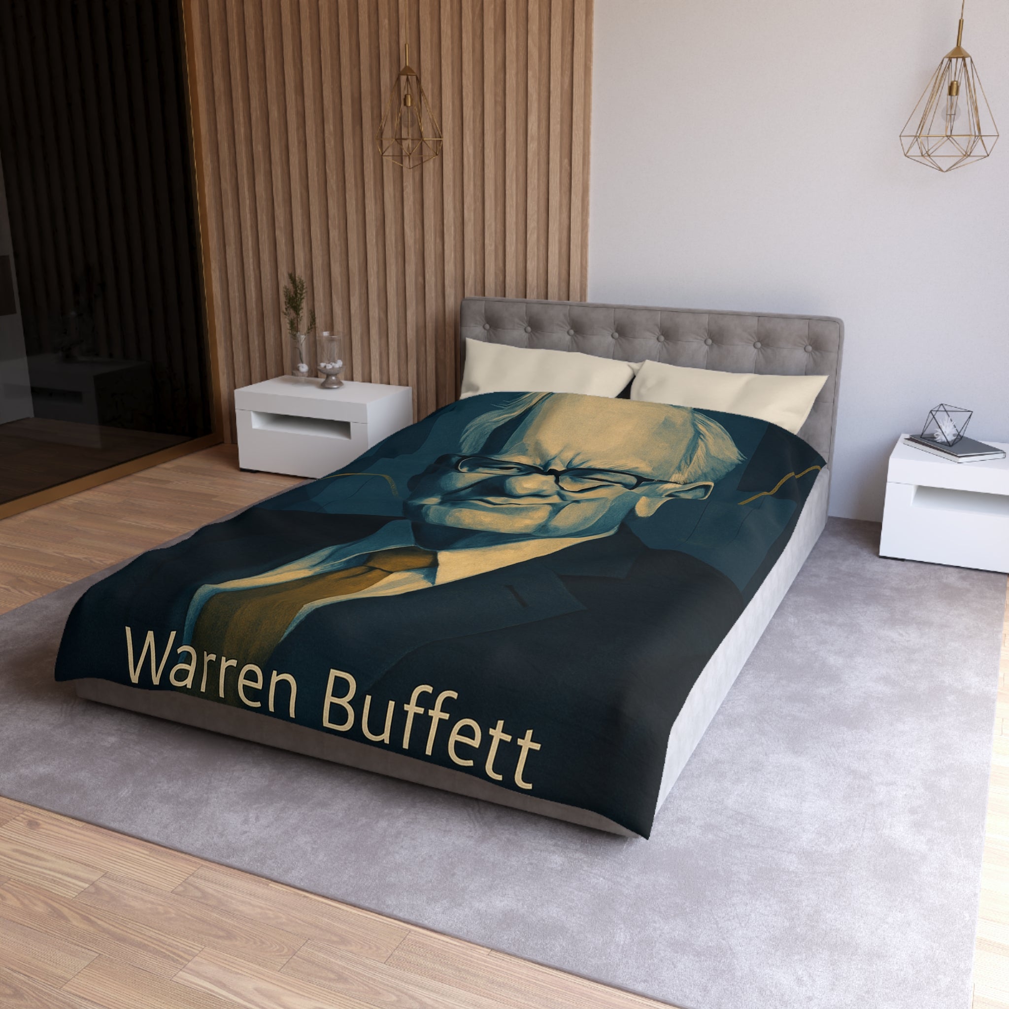 Housse de Couette Microfibre Création Artistique Moderne Design Exclusif Décoration Chambre