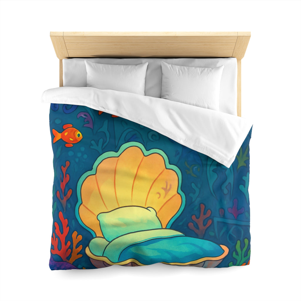 Plongée onirique sous-marine : Univers enchanteur pour chambre à coucher style marin