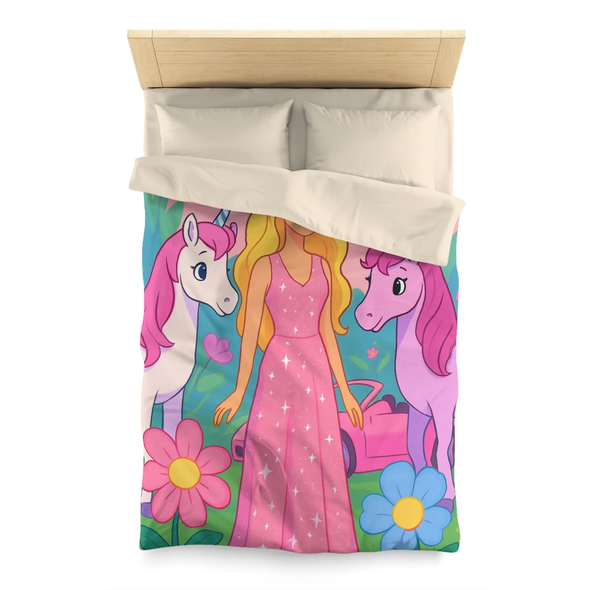 Housse de Couette Microfibre Création Artistique Moderne Design Exclusif Décoration Chambre