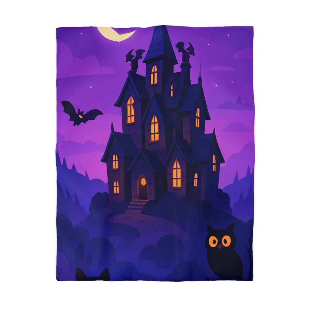 Housse de Couette Microfibre Design Artistique Moderne Décoration Chambre Confort Premium