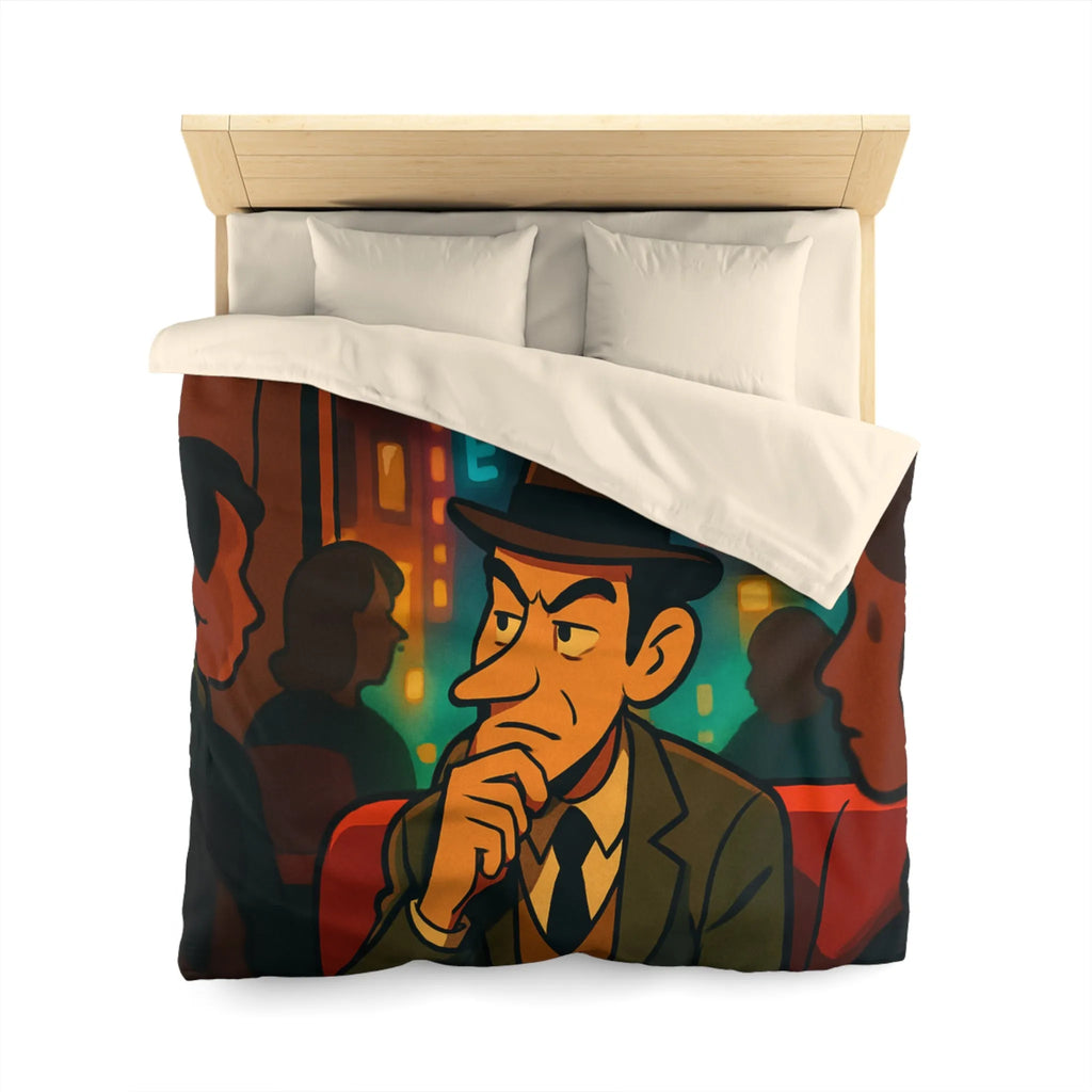 Housse de Couette Microfibre Création Artistique Moderne Design Exclusif Décoration Chambre