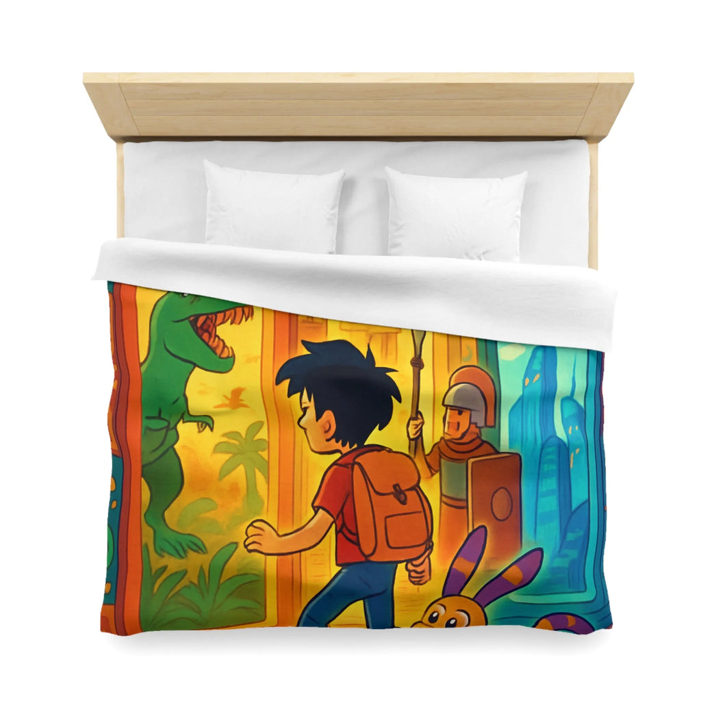 Housse de Couette Microfibre Création Artistique Moderne Design Exclusif Décoration Chambre