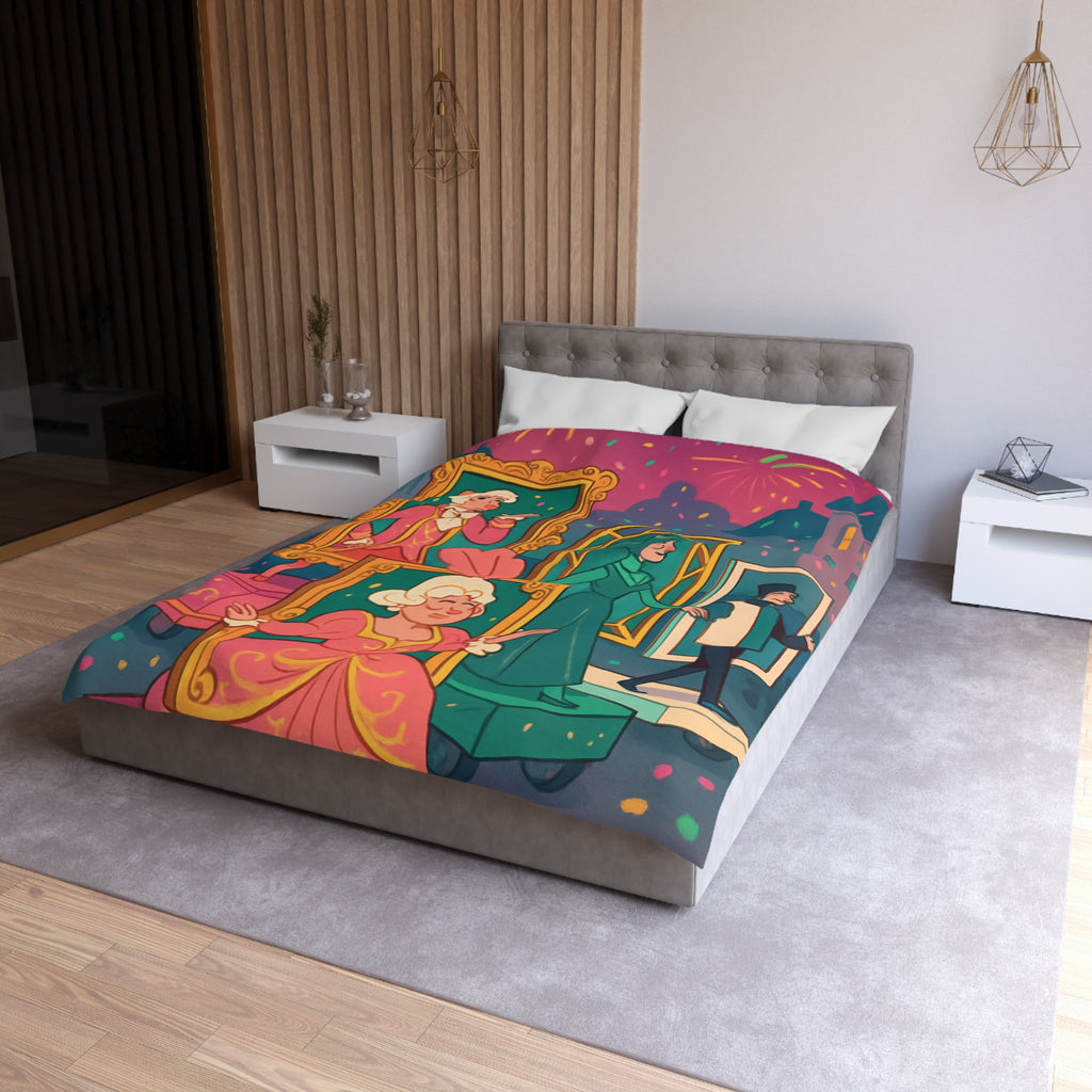 Rêveries Festives : Motifs Baroques Animés pour Embellir Votre Chambre à Coucher