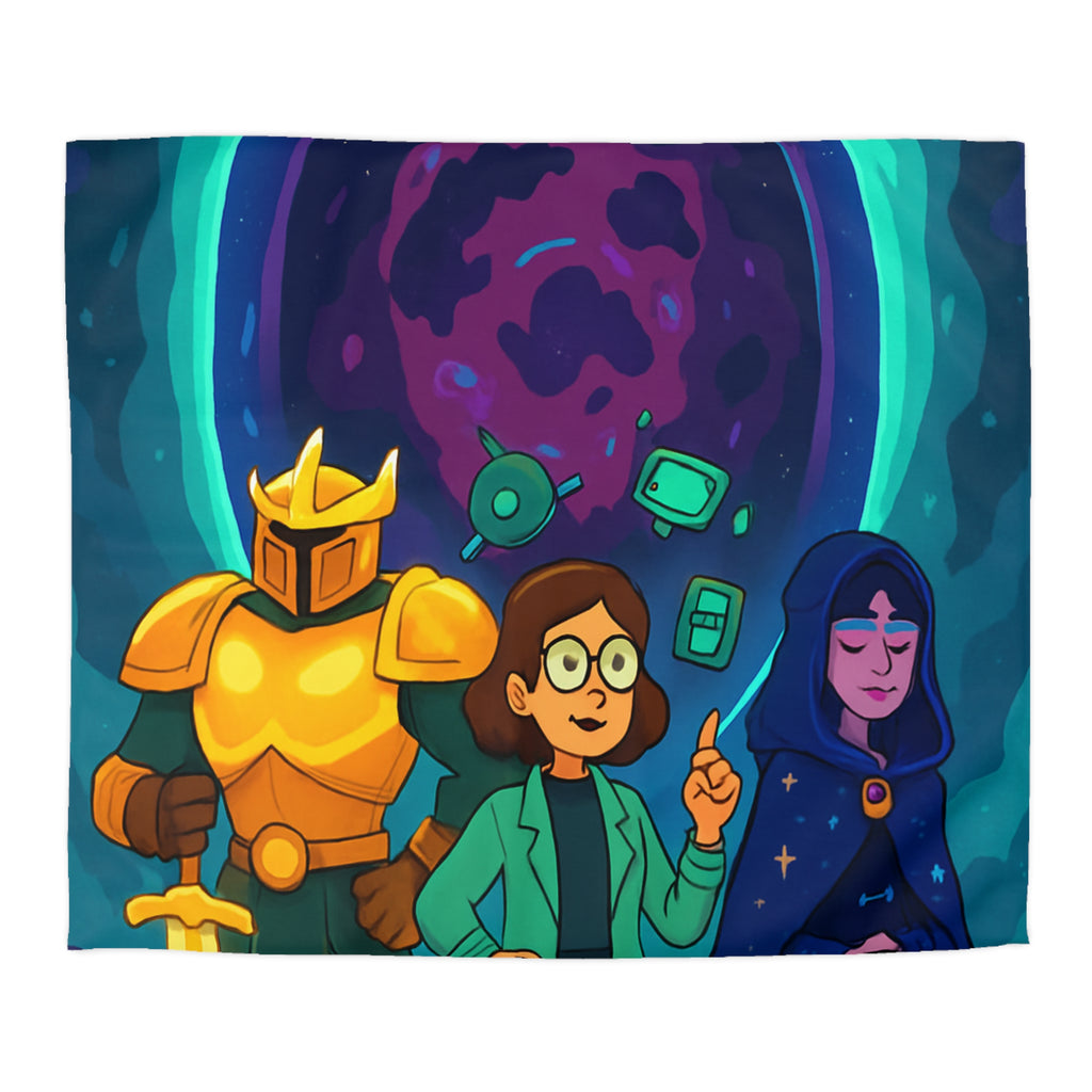 Housse de Couette Microfibre Motif Créatif Original Style Contemporain Chambre Élégante