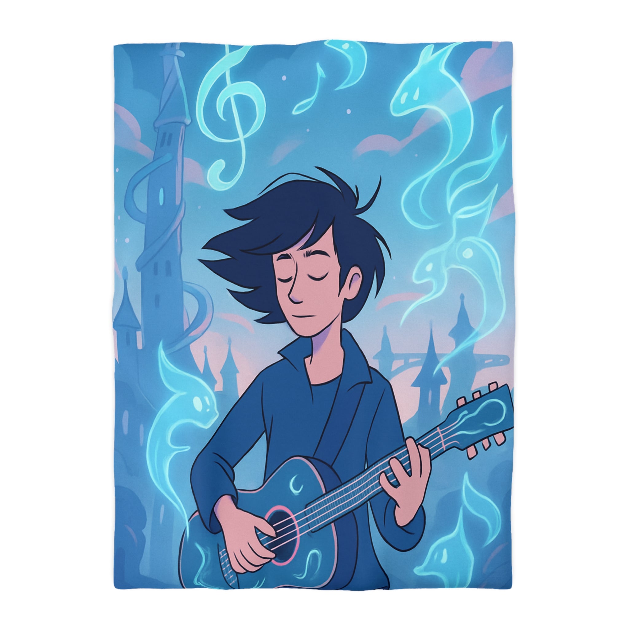 Housse de Couette Microfibre Création Artistique Moderne Design Exclusif Décoration Chambre