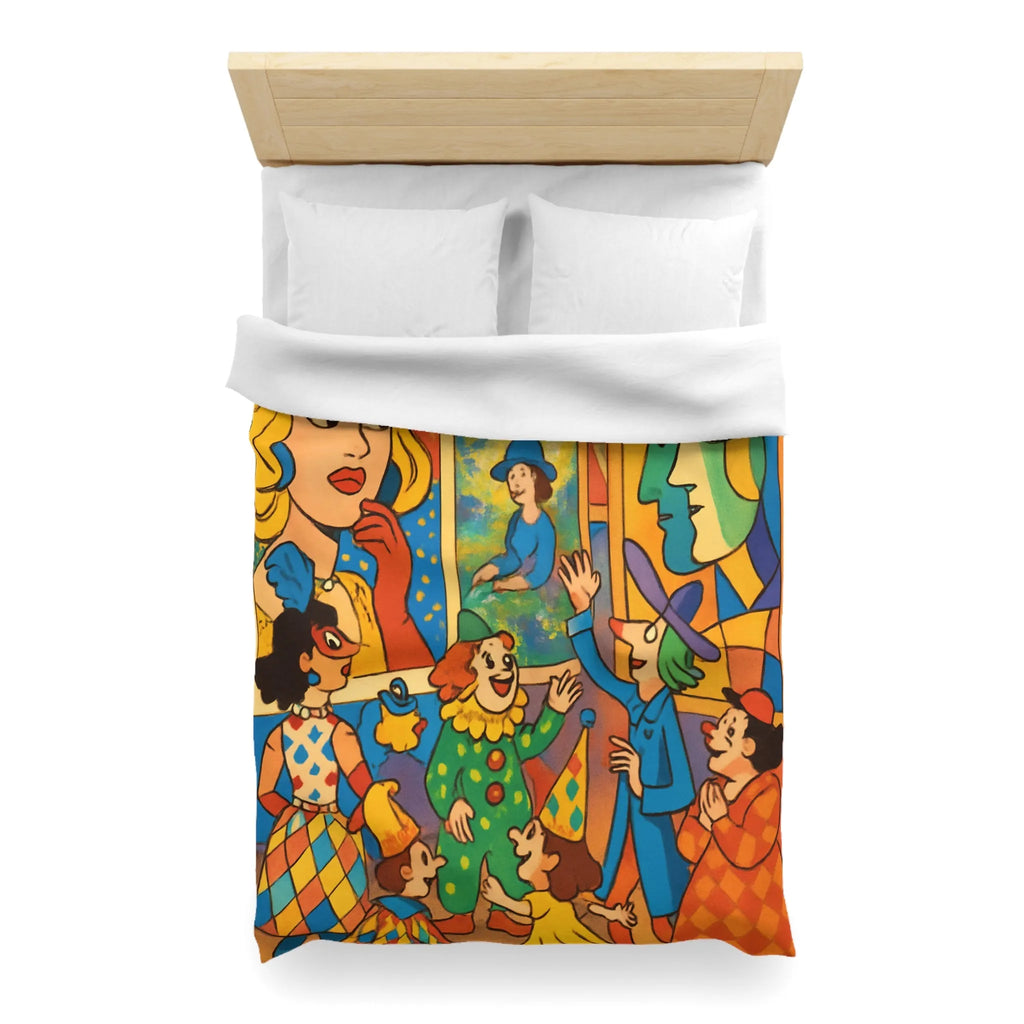 Égayez Votre Chambre avec une Housse de Couette Inspirée de l'Art du Cirque