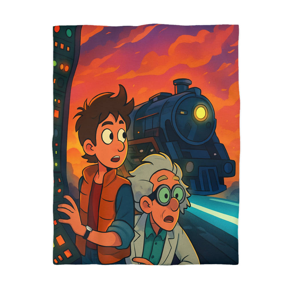 Housse de Couette Microfibre Création Artistique Moderne Design Exclusif Décoration Chambre