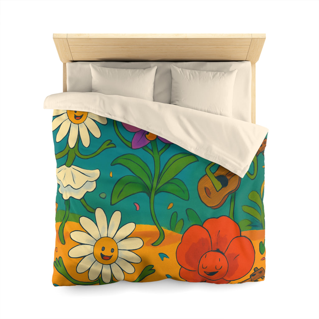 Housse de Couette Microfibre Création Artistique Moderne Design Exclusif Décoration Chambre