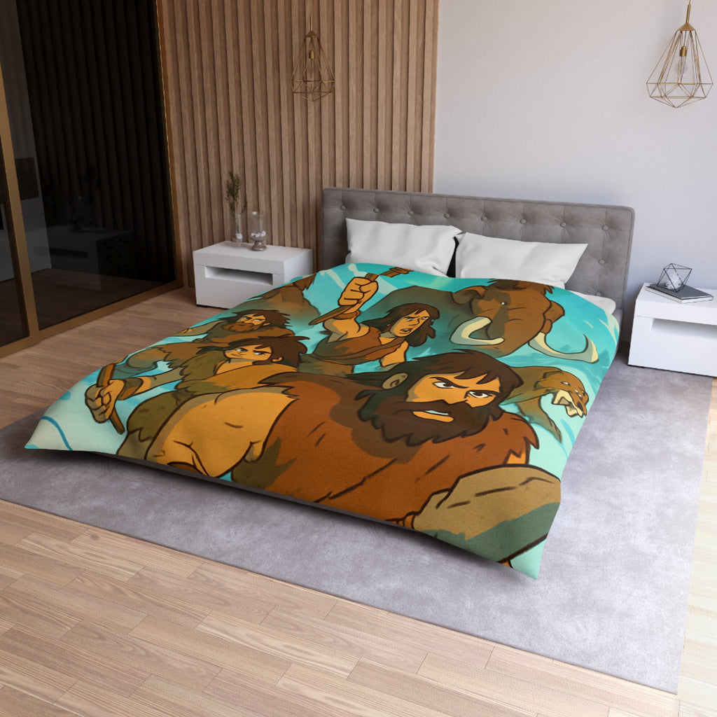 Housse de Couette Microfibre Design Artistique Moderne Décoration Chambre Confort Premium