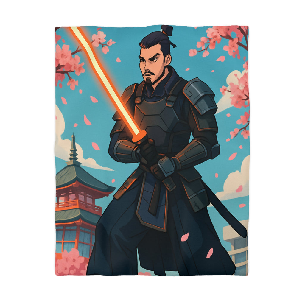 Housse de Couette Microfibre Illustration Unique Design Moderne Décoration Intérieure Raffinée