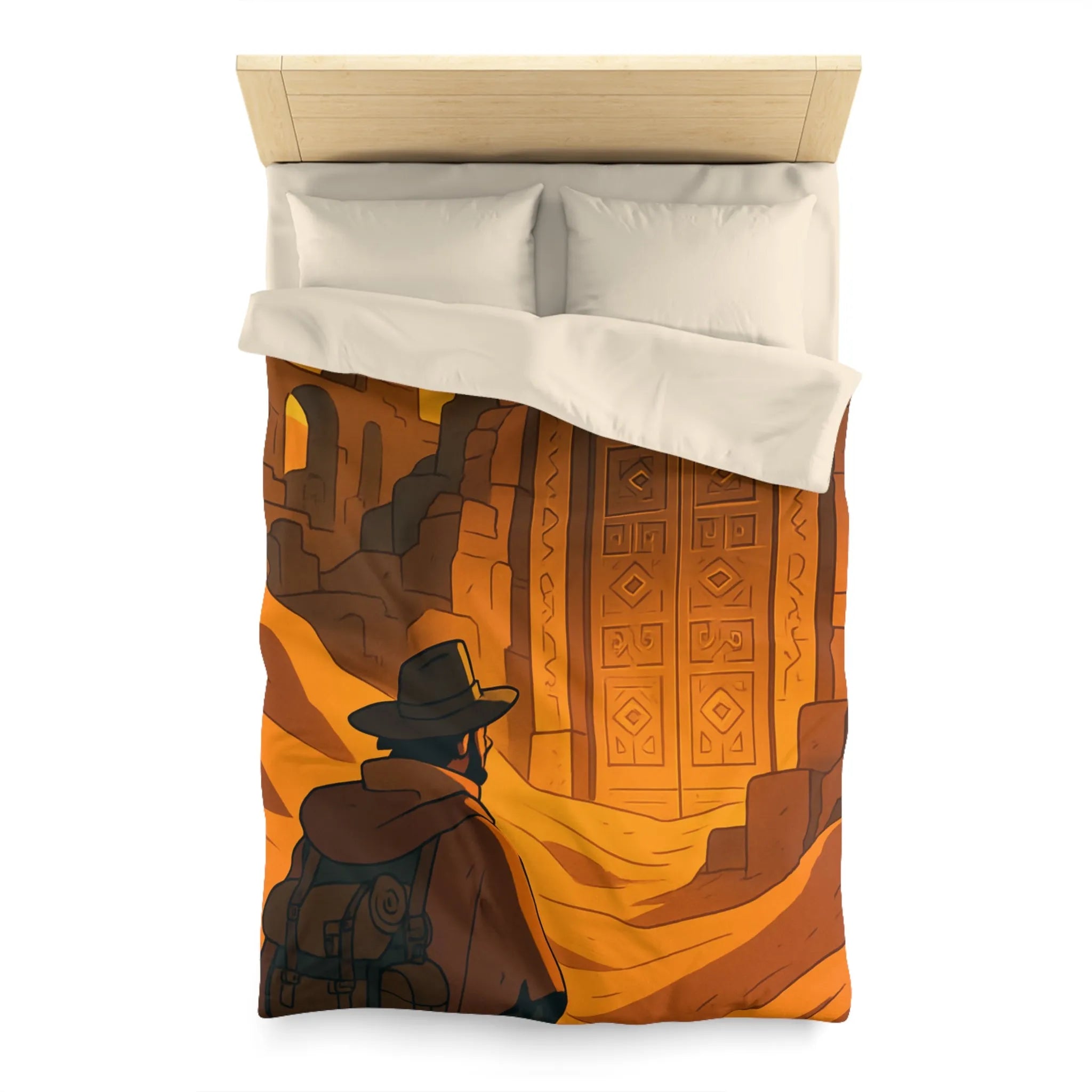 Housse de Couette Microfibre Création Artistique Moderne Design Exclusif Décoration Chambre