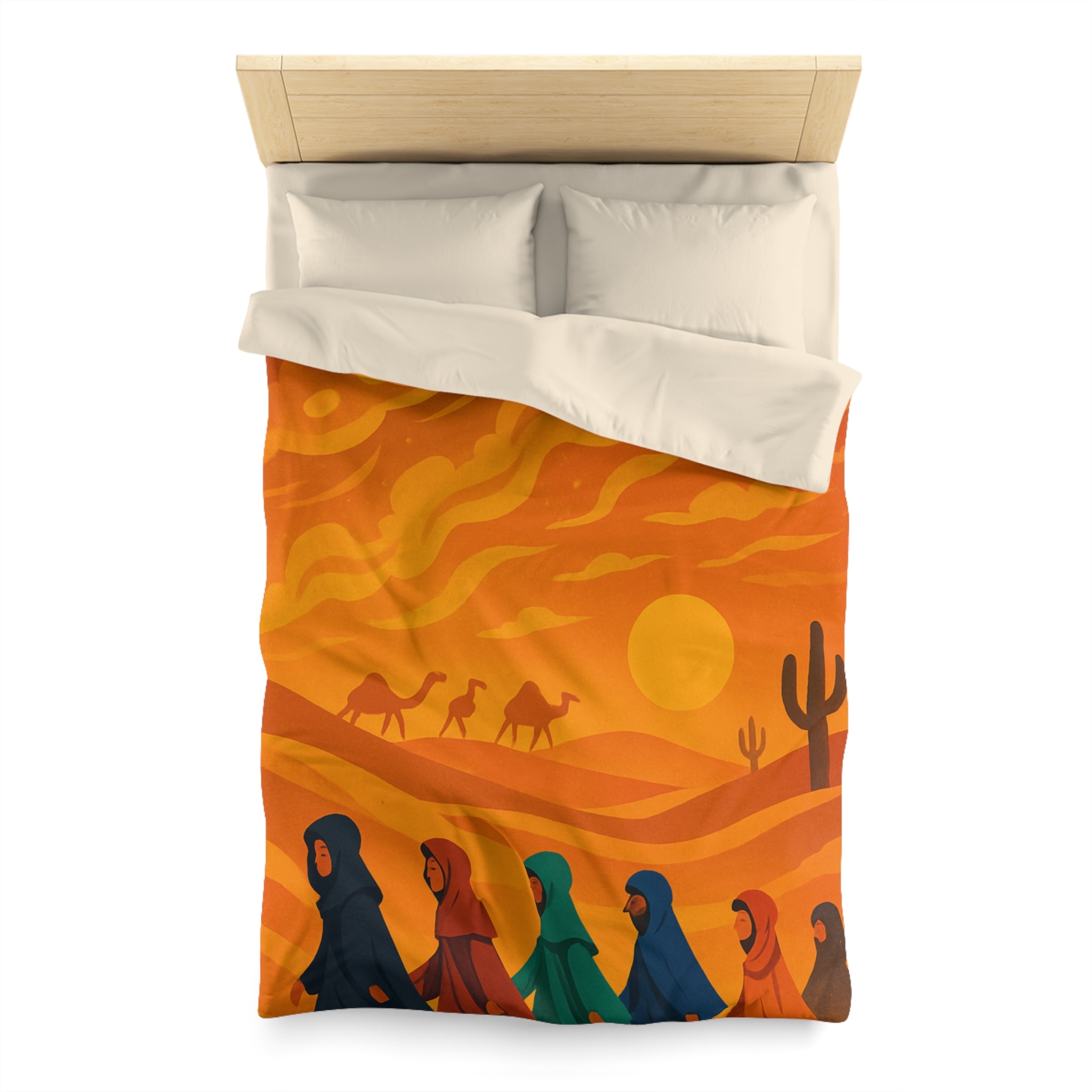 Housse de Couette Microfibre Création Artistique Moderne Design Exclusif Décoration Chambre